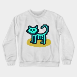 skeleton cat Crewneck Sweatshirt